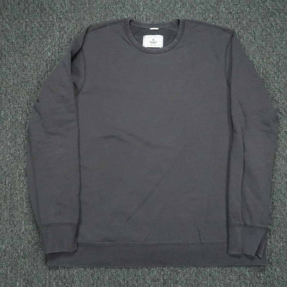 Reigning Champ Pullover Mens XXL Gray Midweight Terry Sweatshirt Crew Neck